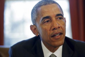 Obama delivers remarks before signing a disapproval of S. J. Resolution 8, a joint congressional resolution that would block a National Labor Relations Board rule allowing faster union elections, in the Oval Office at the White House in Washington